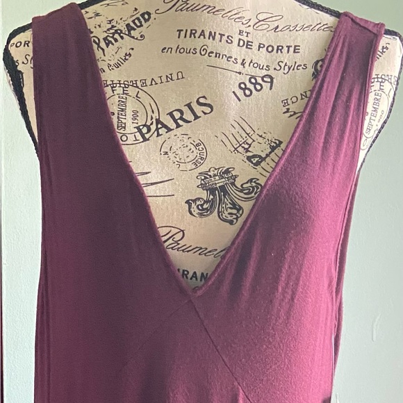 Plunging V Neck Knit Dress - Picture 1 of 4